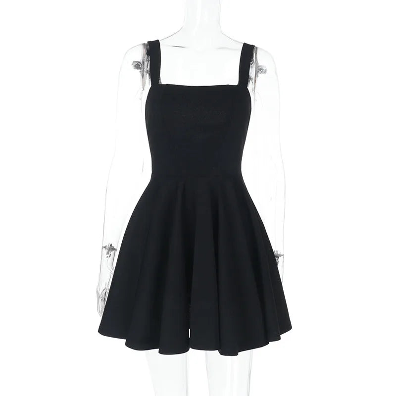 Elegant A-line Mini Dress - Kimora