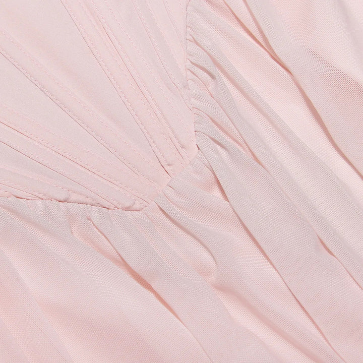 Mini Chiffon Dress with Corset Design - Rosie