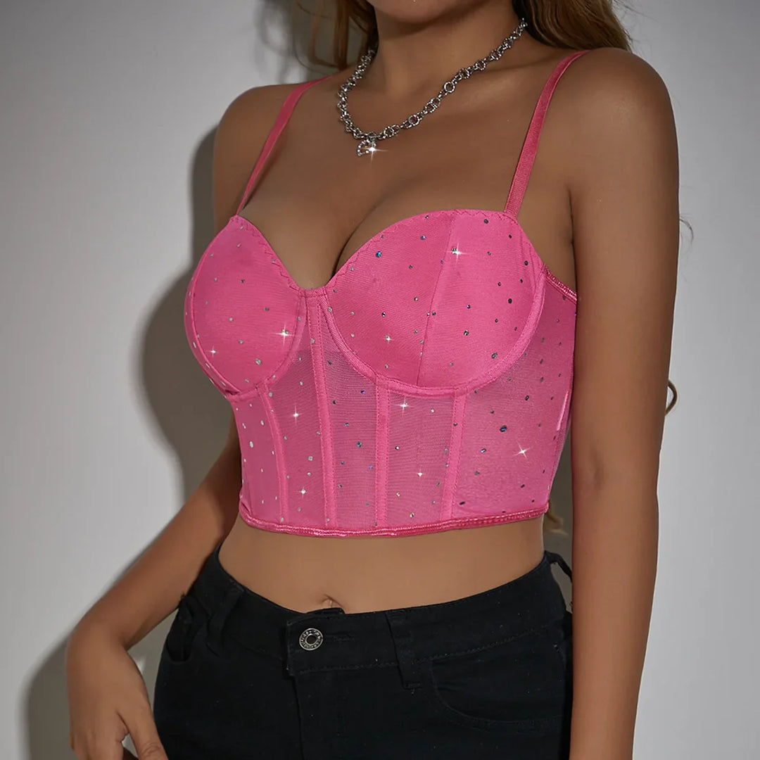 Top with Sparkling Sequin Embellishment - Phoenix