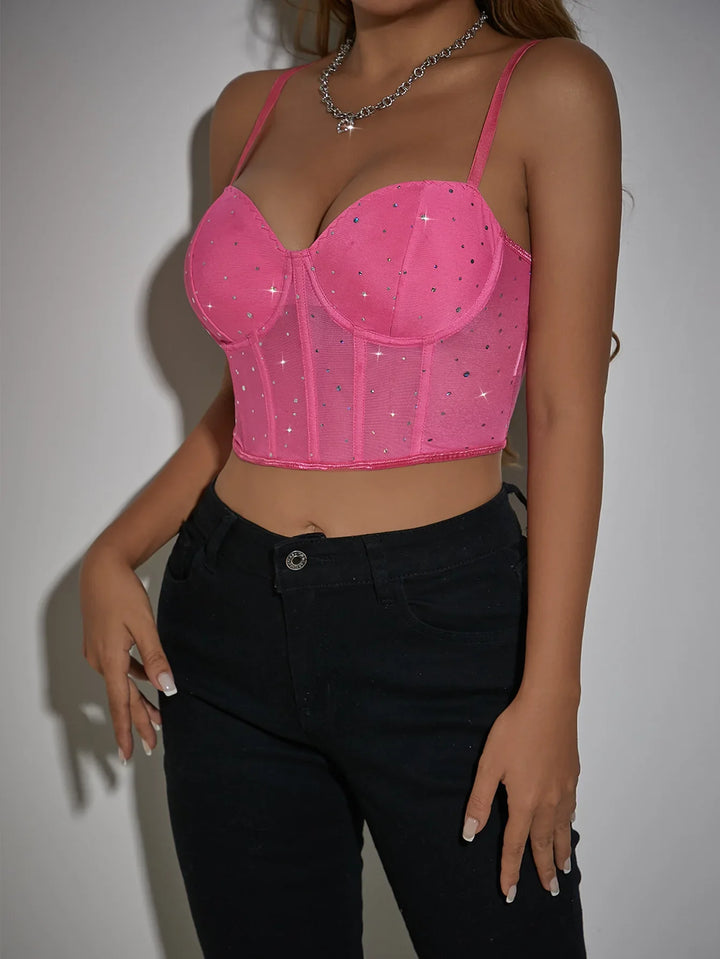 Top with Sparkling Sequin Embellishment - Phoenix