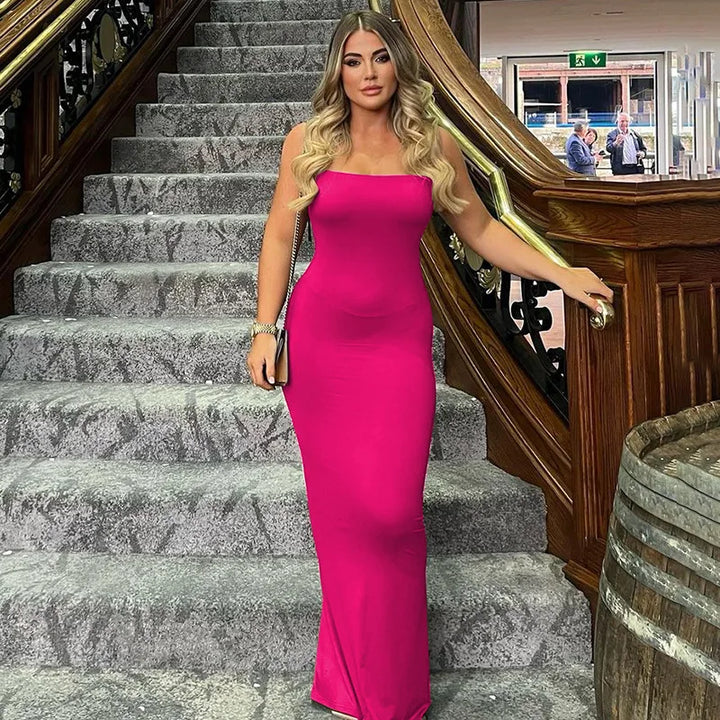 Fitted maxi dress - Anita