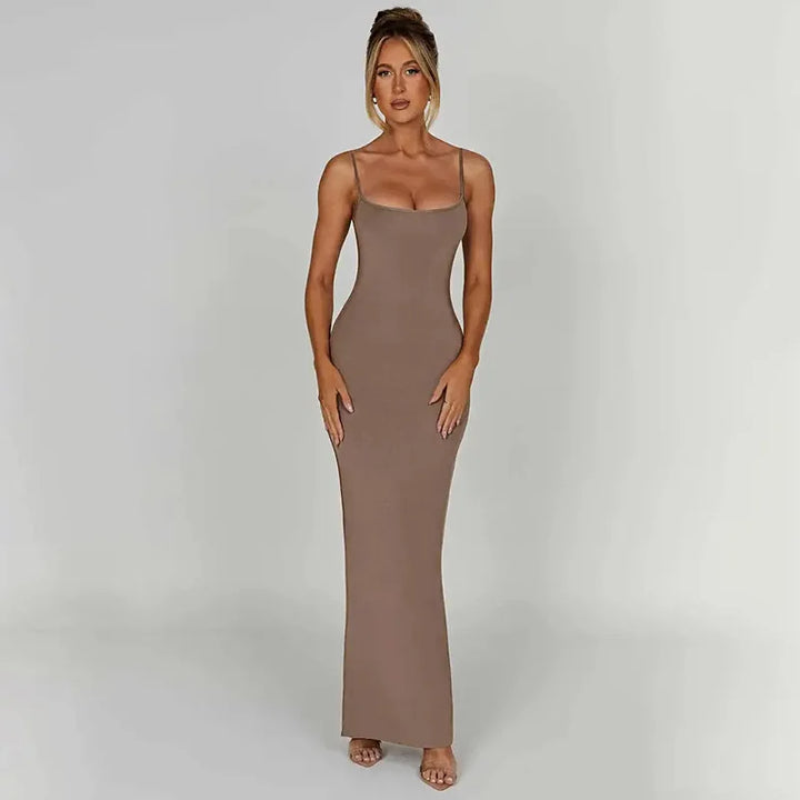 Fitted maxi dress - Anita