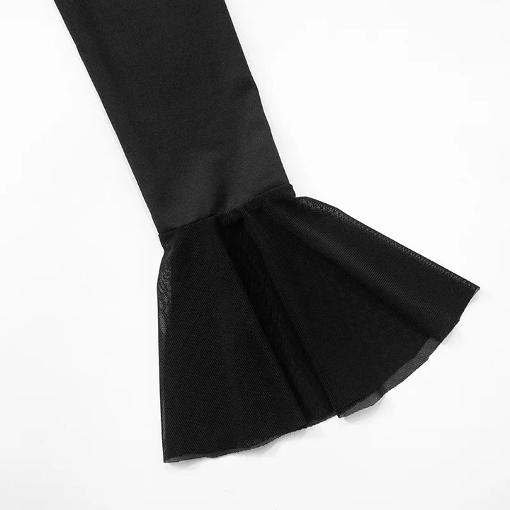 Mini dress with ruffle detail - ALINA