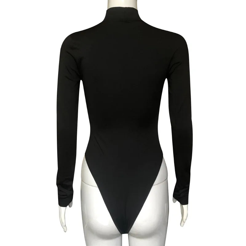 Semi-Sheer Bodysuit - Annie