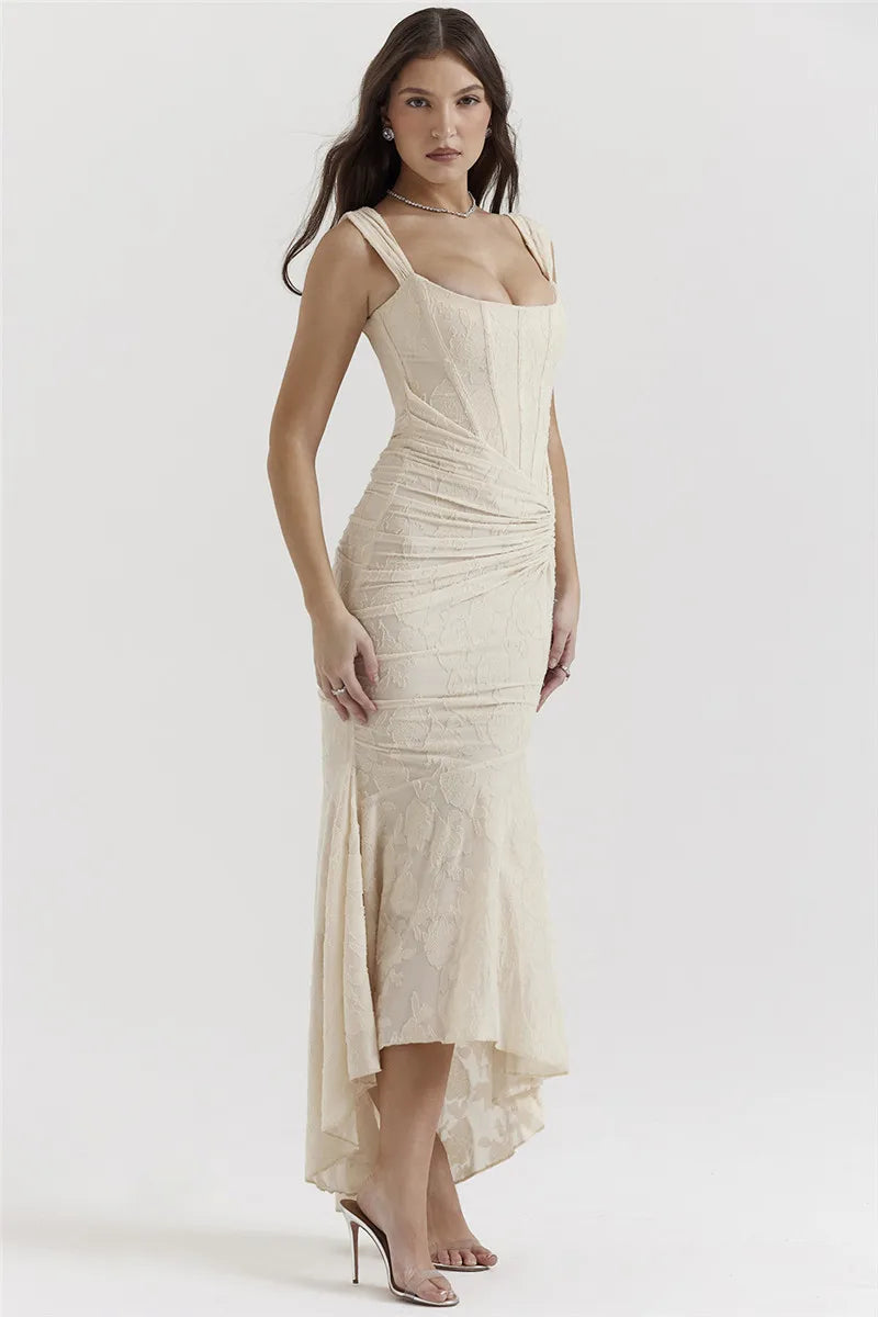 Maxi Lace Dress - Hilai