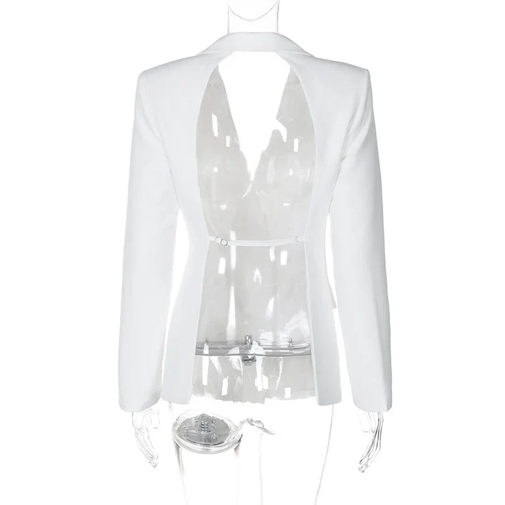 Open-back blazer - Yale