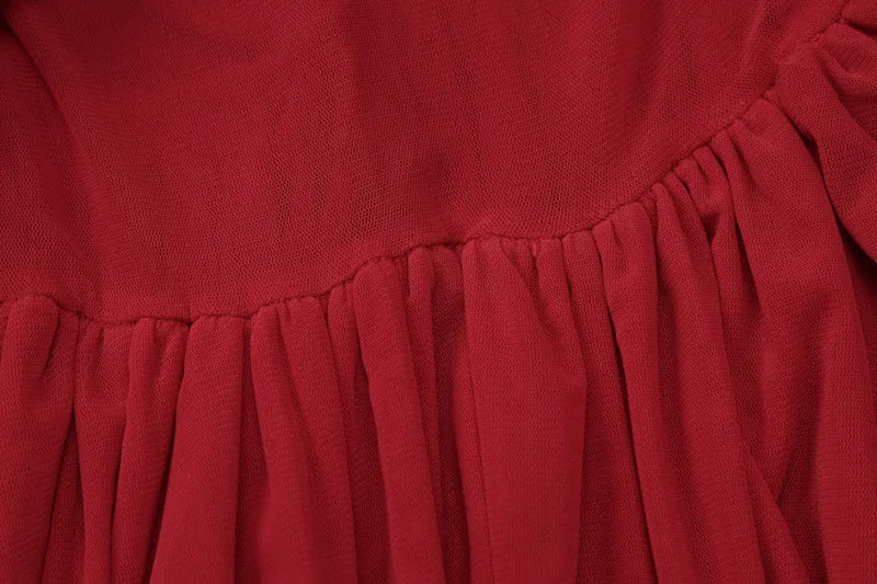 Mini Dress with Unique Design - Grizzy