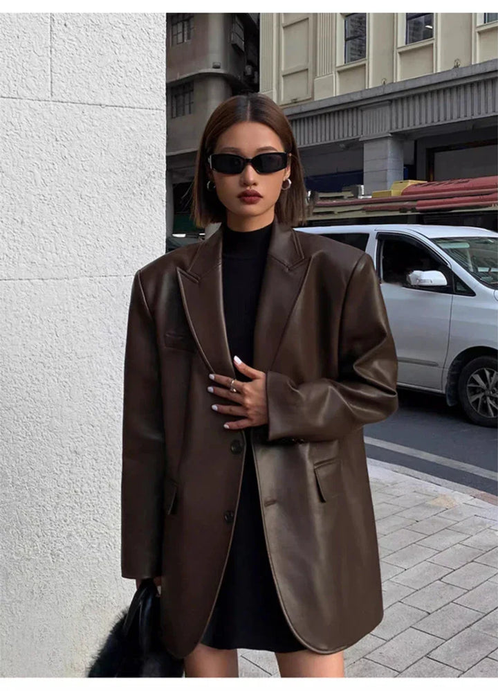 Tailored Leather Jacket - Rashal