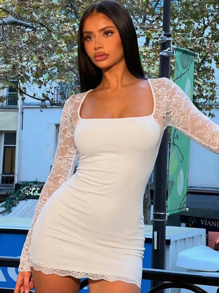 Mini lace dress - Ronli