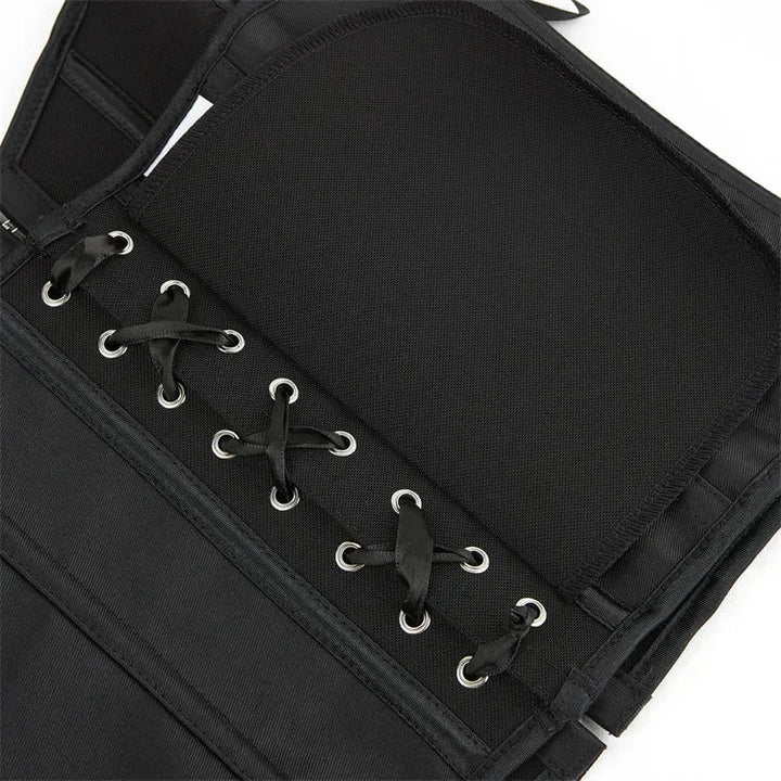 Strapless Corset with Pin Closure and Back Tie for Waist Shaping - Jayla