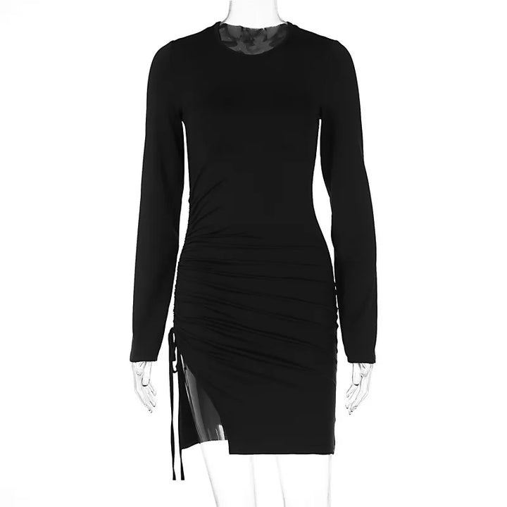 Shiny Mini Dress - Shay