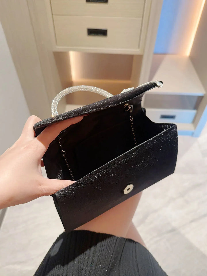 תיק קטיפה בעיצוב יהלומים