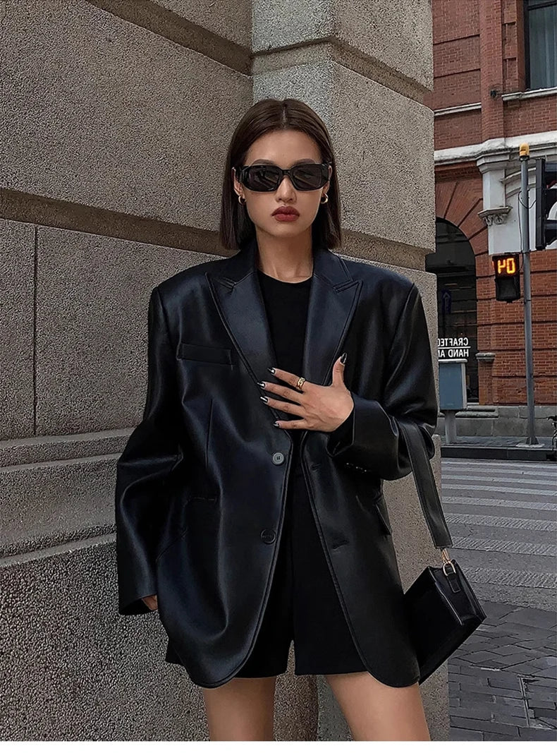 Tailored Leather Jacket - Rashal