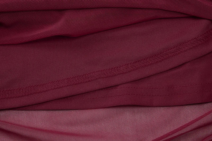 Maxi dress with slit and open design - Harmonia