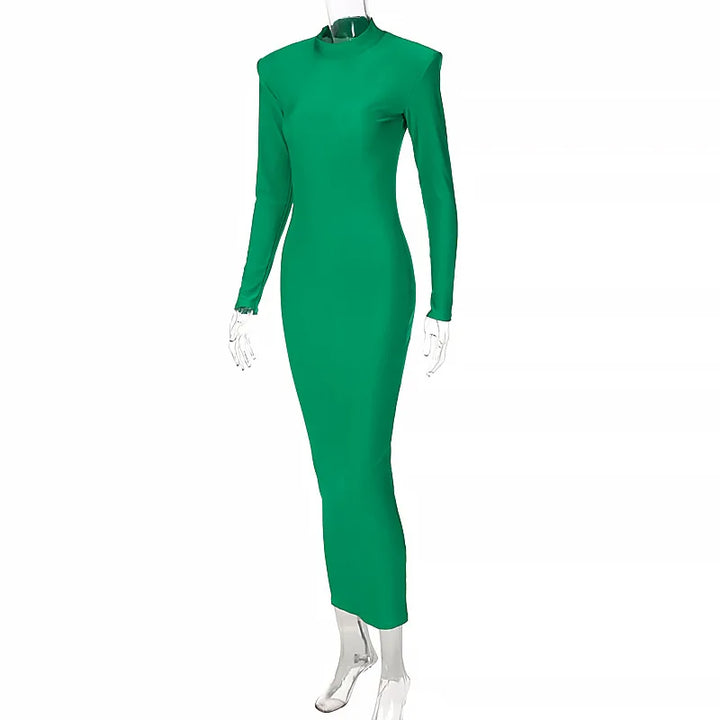 Fitted Shaping Maxi Dress - Cali