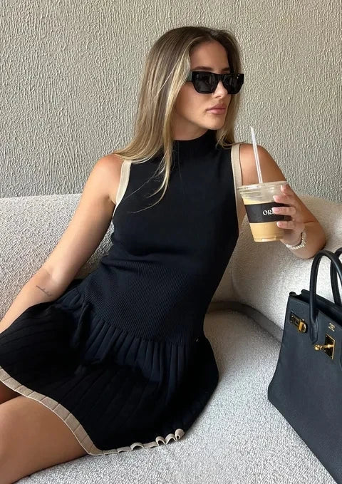 Knitted Mini Dress - Virginia