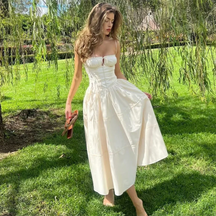 Midi Dress with Country Style - Mary Lee
