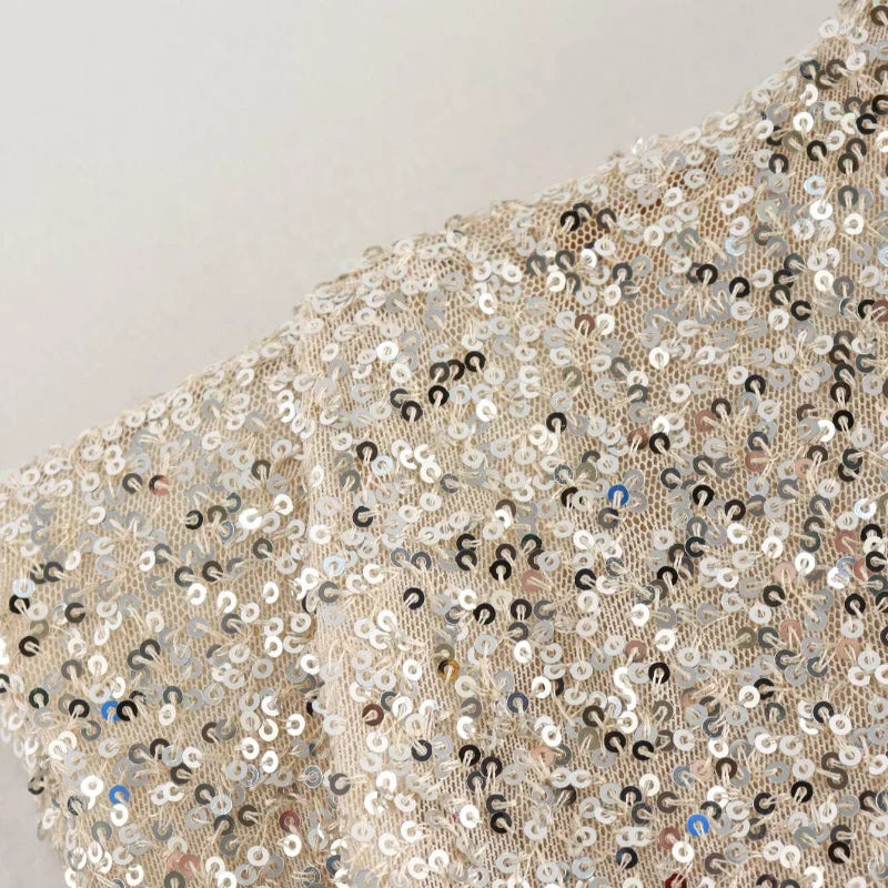 Mini Dress with Sparkling Sequins - Kaylee