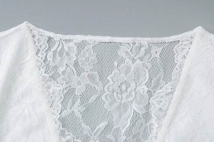 Tie lace blouse - Erin