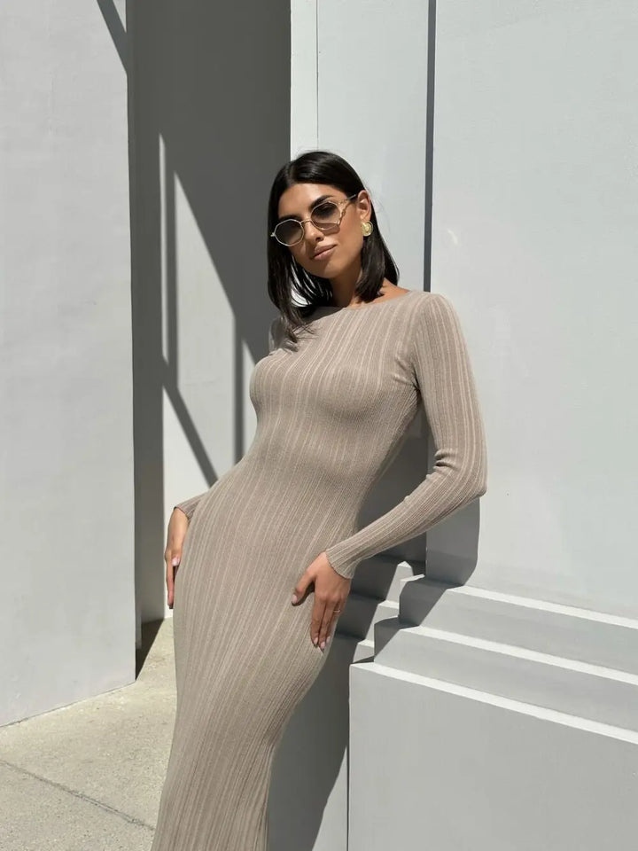Knitted Maxi Dress - Felicity