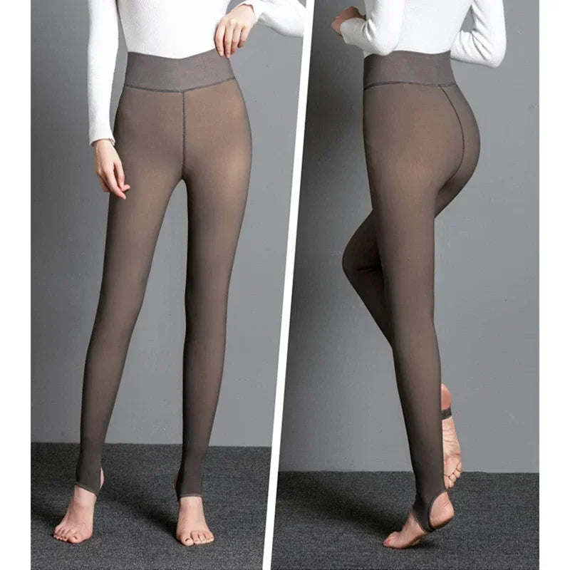 Thermal tights/leggings with or without fur in a variety of colors