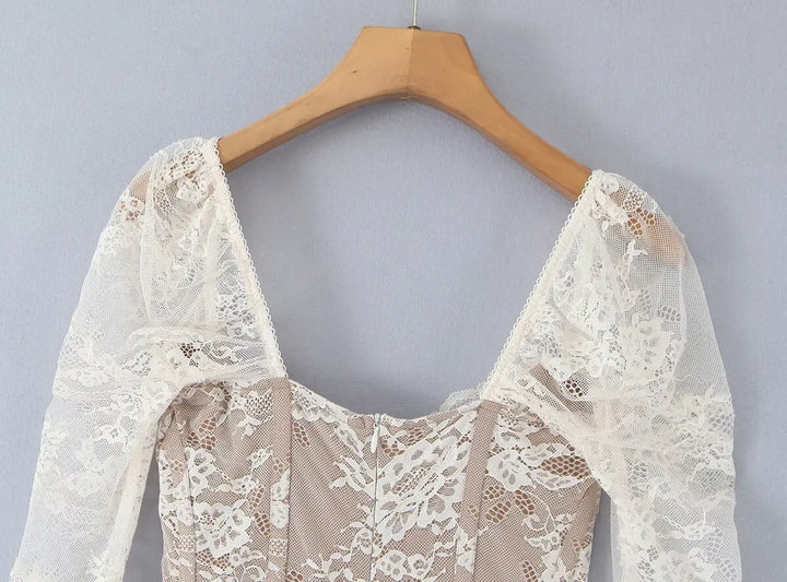 Midi Lace Dress - Elizabeth