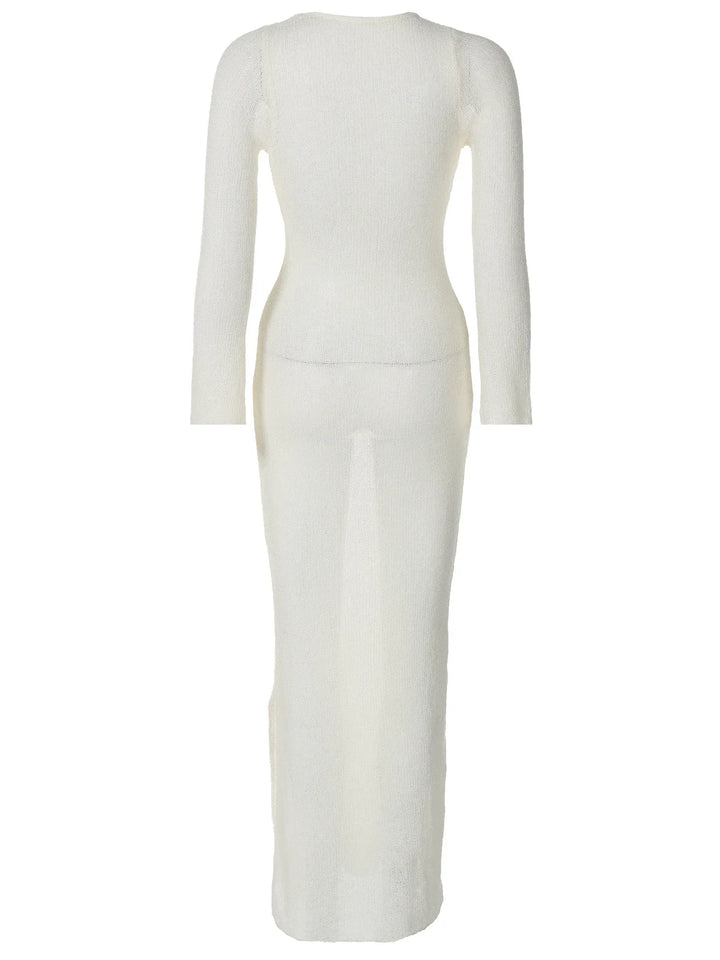 Knitted Maxi Beach Dress - Marina