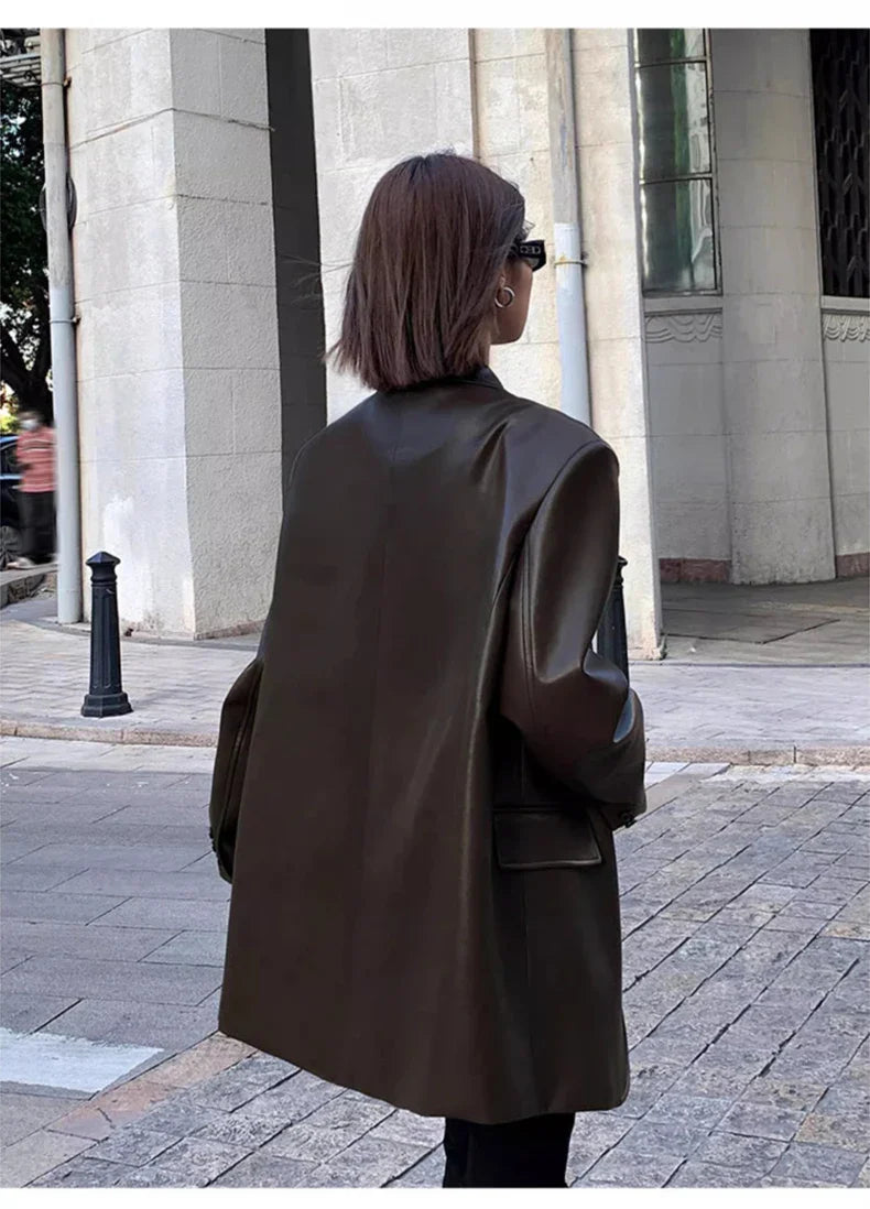 Tailored Leather Jacket - Rashal