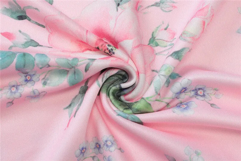 Floral Maxi Dress with Bow Detail - Cleo