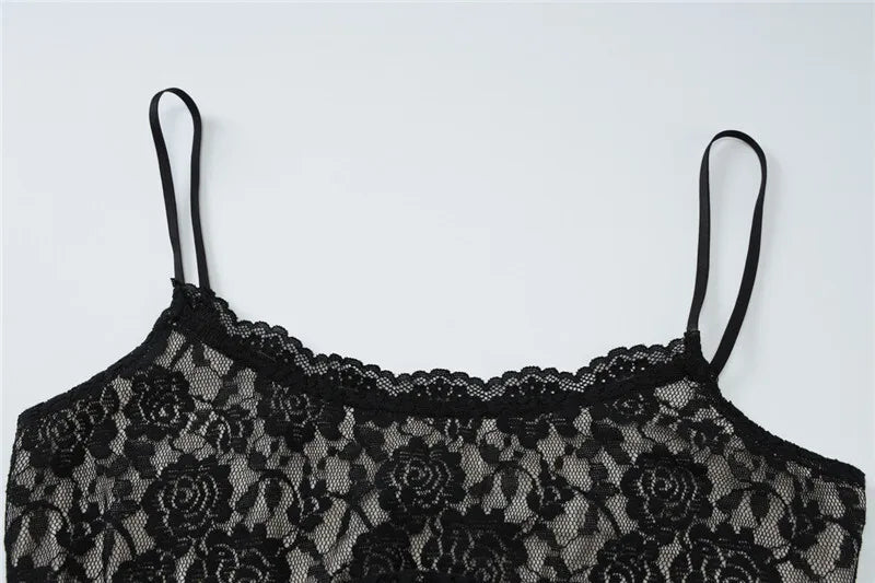 Lace Maxi Dress - Shi Lin