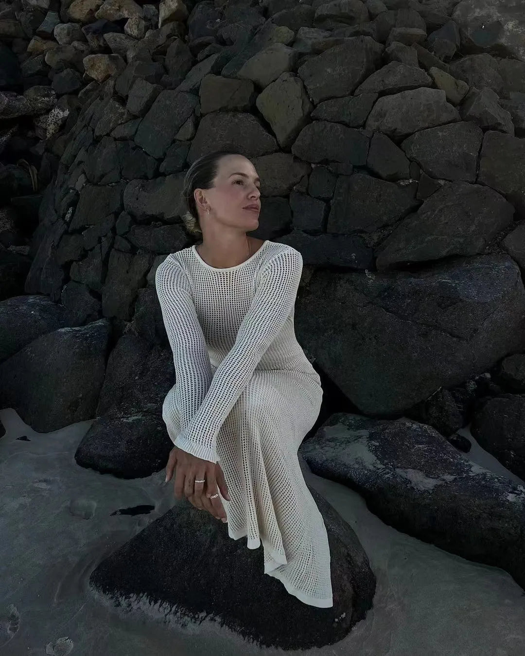 Beach Maxi Dress - Yam
