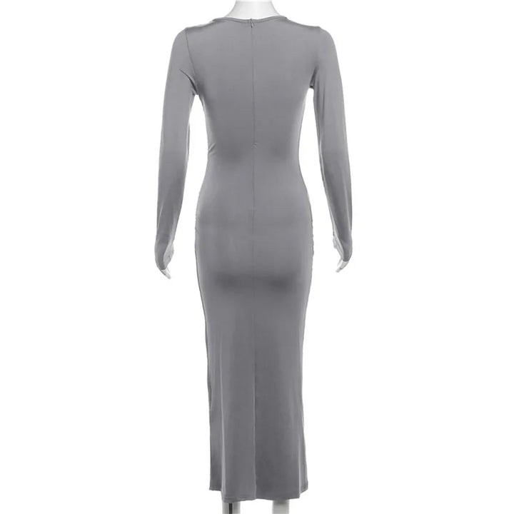 Fitted Shaping Maxi Dress - Noa
