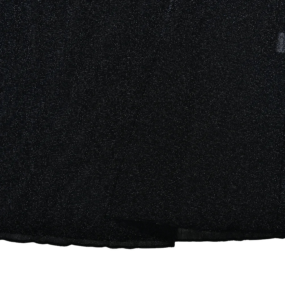 Strapless Maxi Dress with Glitter Mesh and Ruching Detail - Haisley