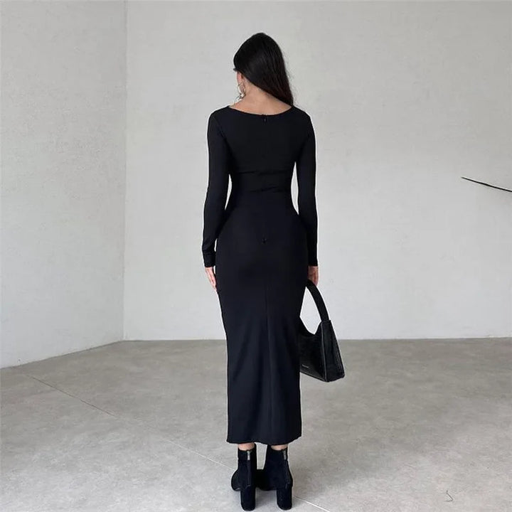 Fitted Shaping Maxi Dress - Noa