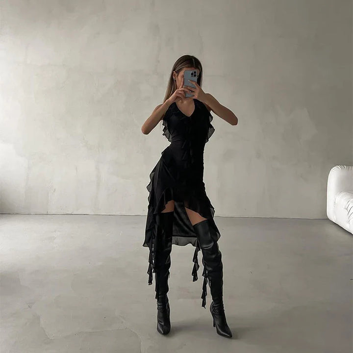 Mini Dress with Ruffles - Ginny