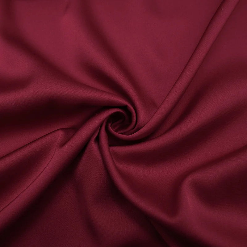 Satin Maxi Dress with Mesh Design - Jordan