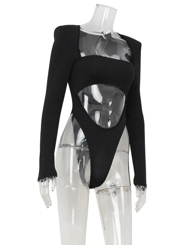 Bodysuit with Cutouts, Shaping Fabric - Logan
