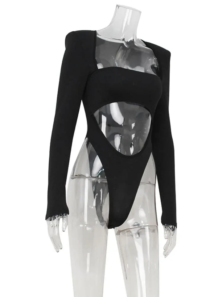 Bodysuit with Cutouts, Shaping Fabric - Logan