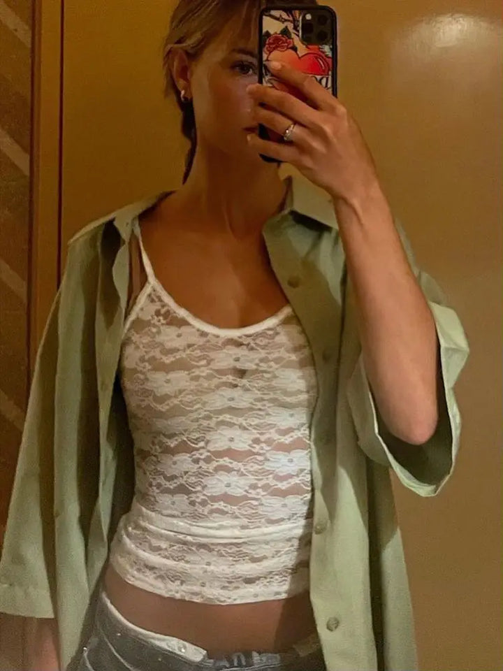 Lace Tank Top - John