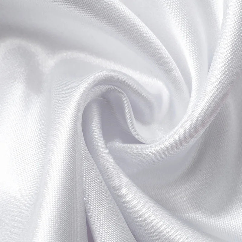 Strapless Satin Mini Dress with Back Ties - Millie