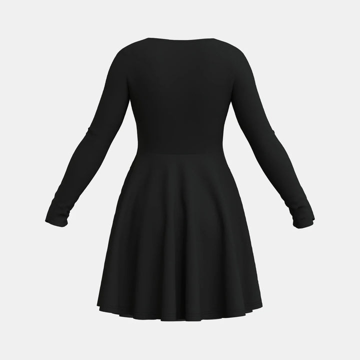 Knit Ruffled Mini Dress - Jane