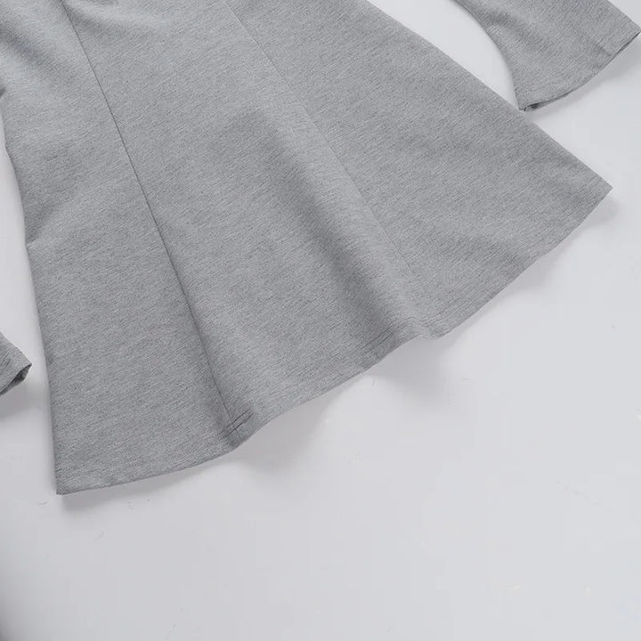 Winter A-Line Mini Dress - Shelly