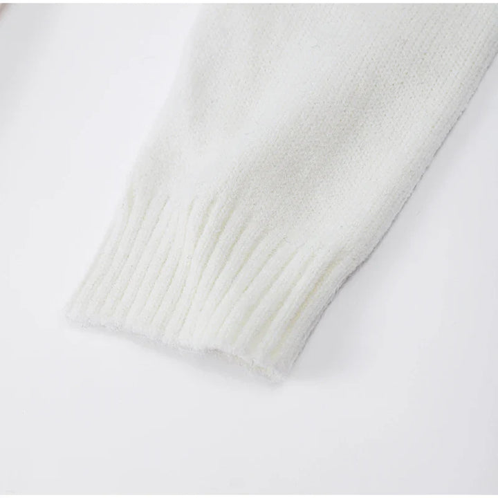 Knitted midi dress with off-shoulder - Liri