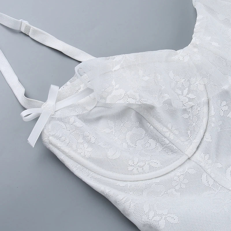 Lace Mini Dress - Connie
