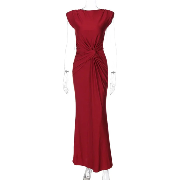 Ruched Maxi Dress - Verona