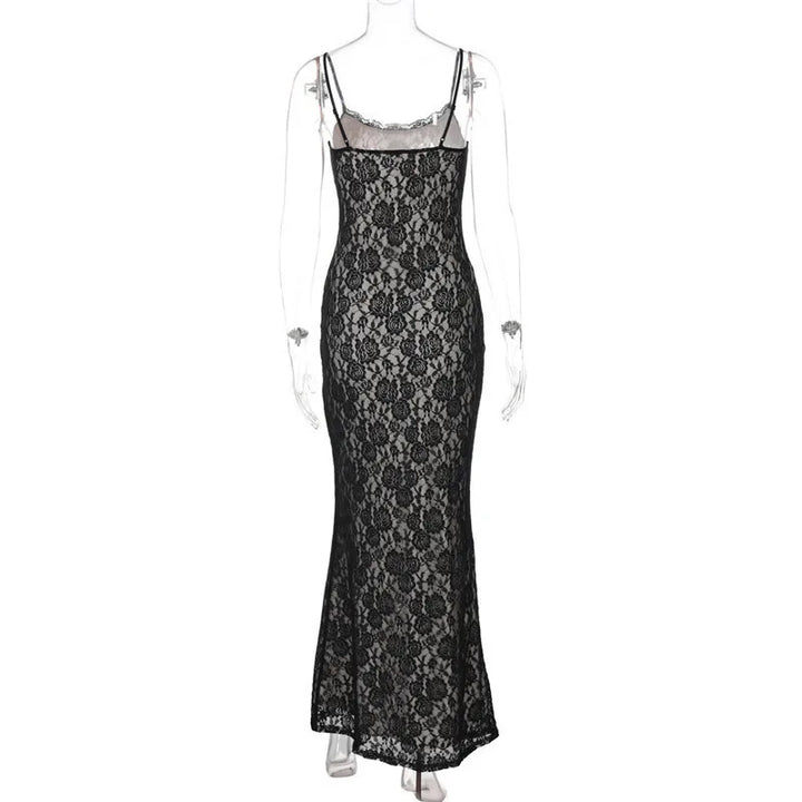 Lace Maxi Dress - Shi Lin