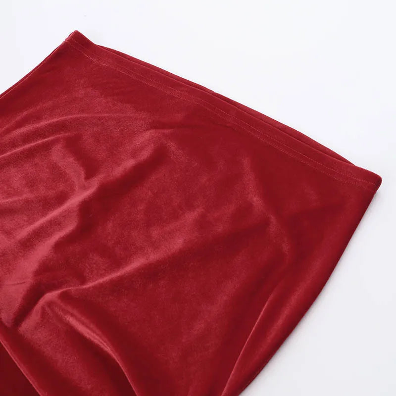 Velvet Mini Dress - Lolita