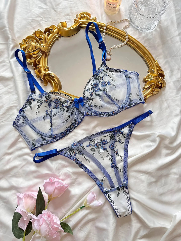 Sheer Floral Design Set - Journee