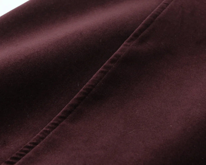 Mini strapless velvet dress with bow decoration on the back - Bailey
