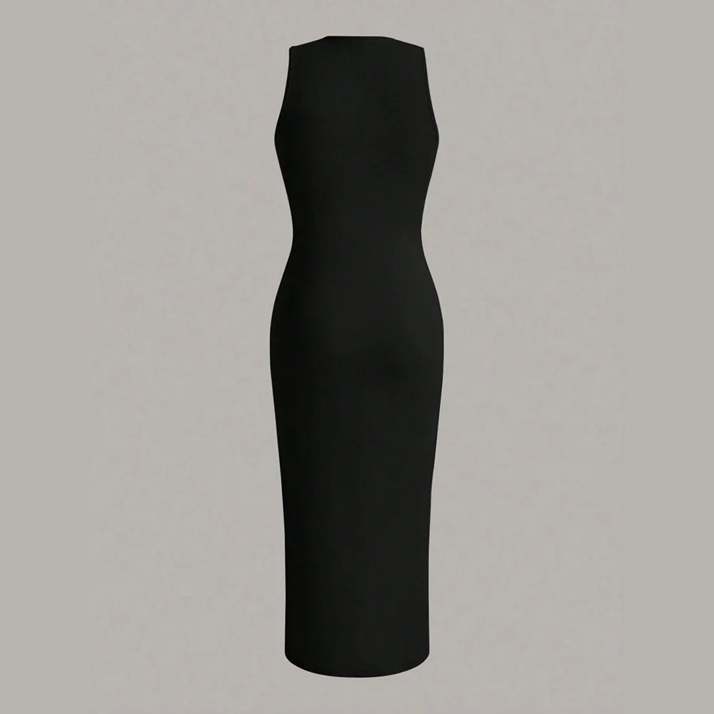 Fitted midi dress - Aleena